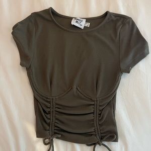 Princess Polly Green String Top